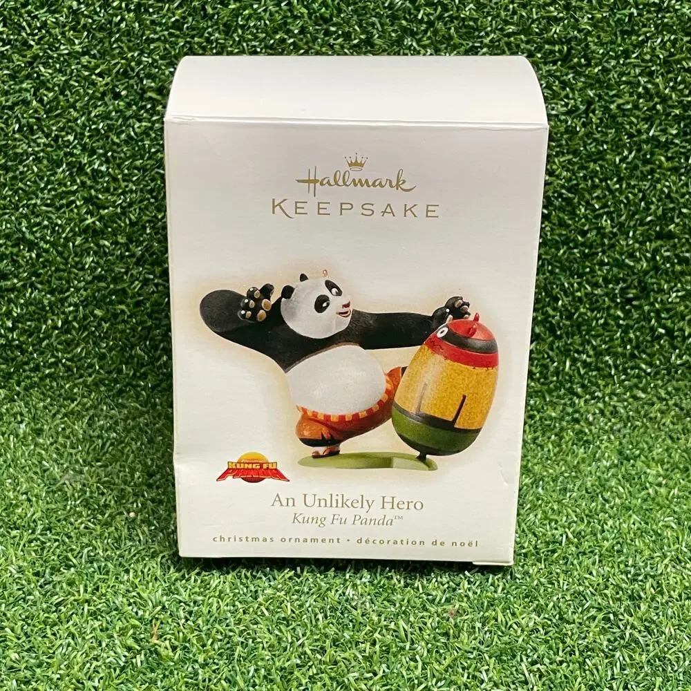 2009 Hallmark Keepsake An Unlikely Hero Kung Fu Panda Ornament